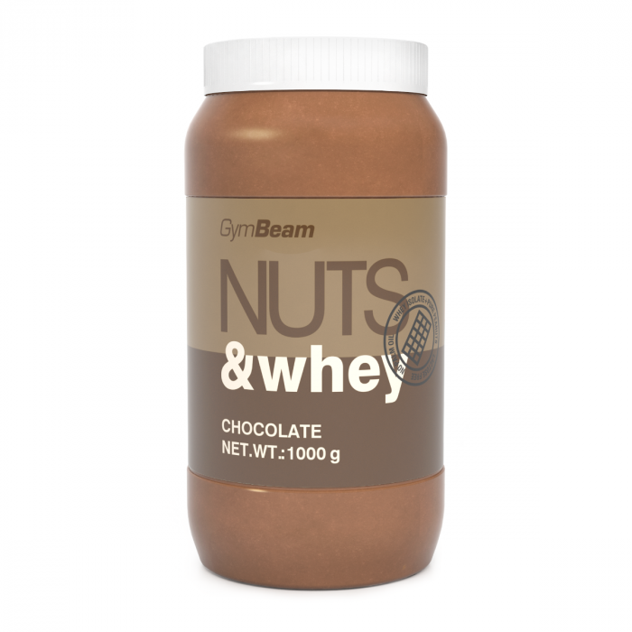 Протеиново фъстъчено масло Nuts & Whey 1000 g - GymBeam