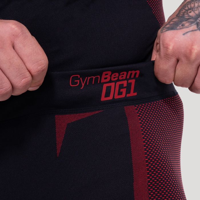 Безшевен клин OG1 Black/Red - GymBeam L