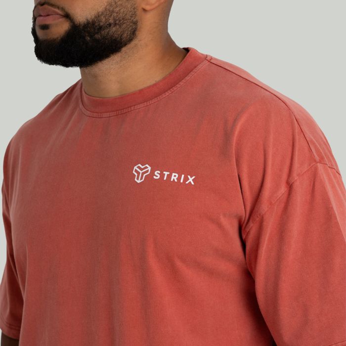 Тениска Oversized Washed Terra- STRIX XL