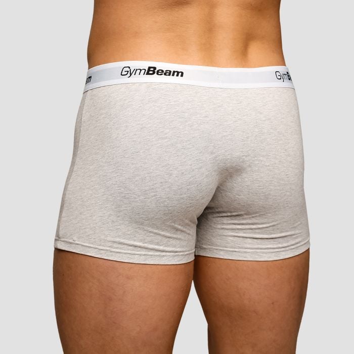 Боксерки Essentials 3Pack Grey - GymBeam XXXL