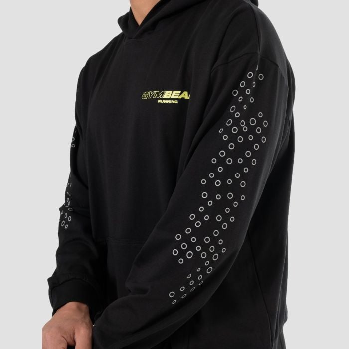 Суичър Pace Black - GymBeam XXL