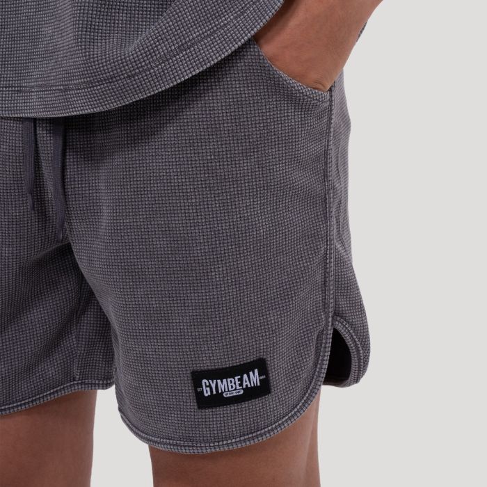 Шорти Persistence Washed Gray - GymBeam L