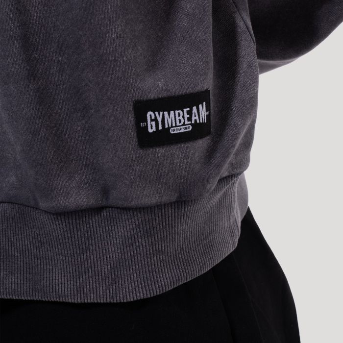 Худи Persistence Washed Grey - GymBeam XL