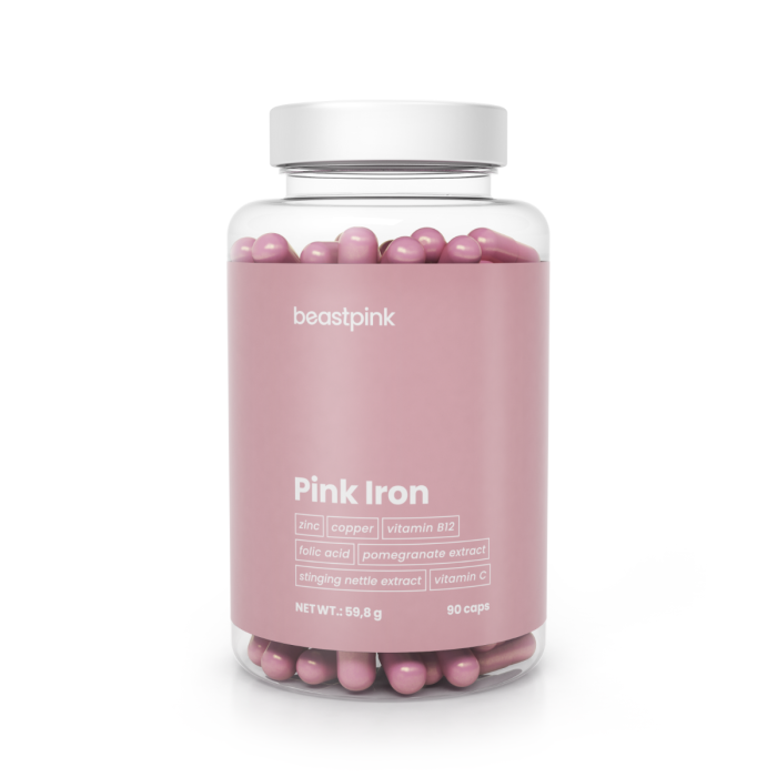 Pink Iron - GymBeam 90 капс