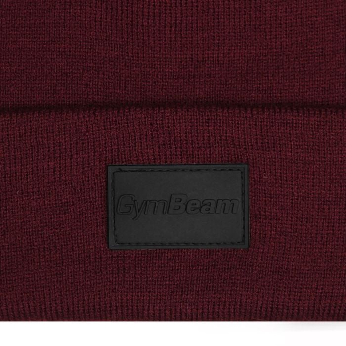 Шапка Polar Beanie Burgundy - GymBeam uni