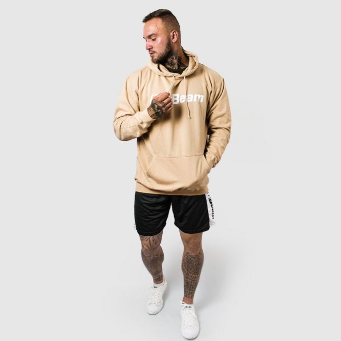 Суичър PRO Hoodie Sand - GymBeam L - cream