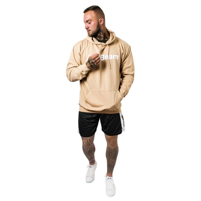 Суичър PRO Hoodie Sand - GymBeam L - cream