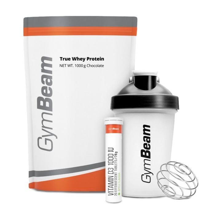 True Whey - GymBeam 1000 g - шоколад - 00
