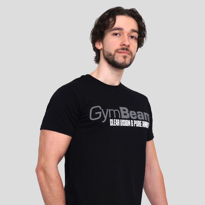 Тениска Pure Ambition Black - GymBeam XL