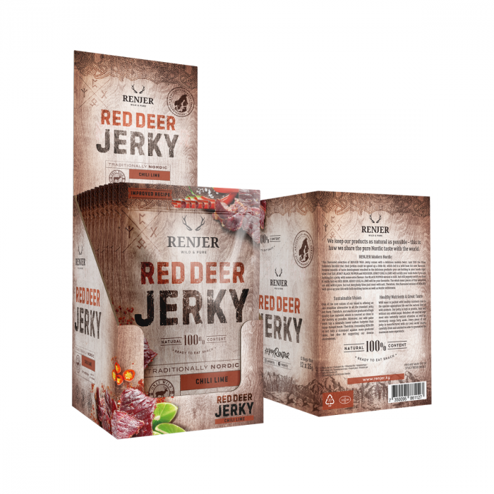 Сушено еленско месо Deer Jerky - Renjer