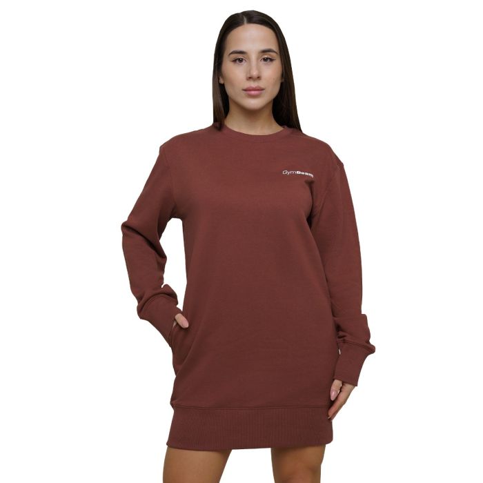 Дамски дълъг суичър Agile Longline Root - GymBeam M