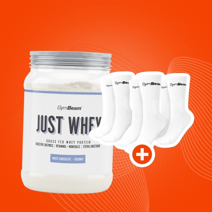 Just Whey Grass-Fed Protein – GymBeam 1000 g - шоколадов шейк - 00