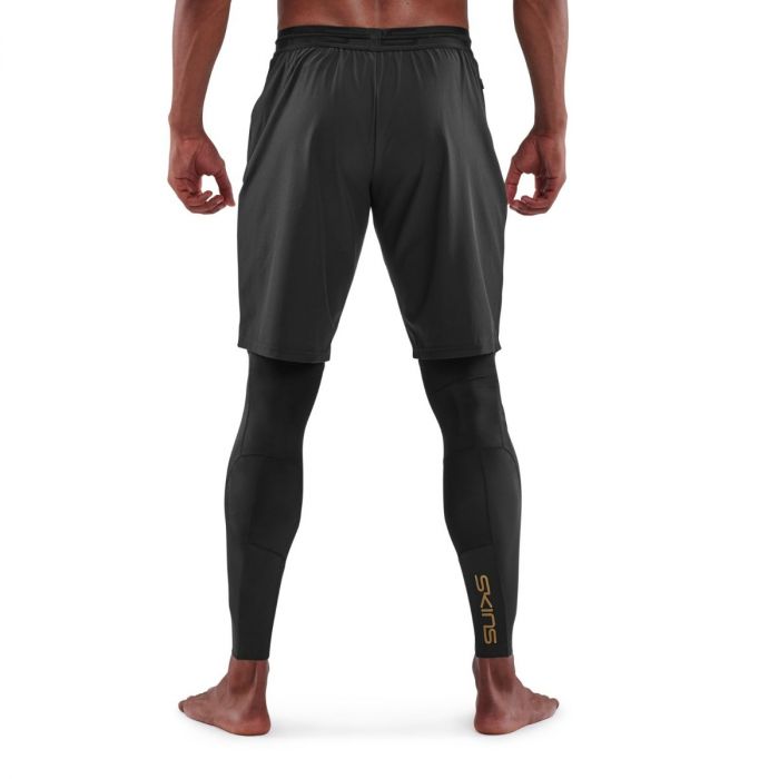 Компресионен клин Series-5 Travel and Recovery Black - SKINS XXL
