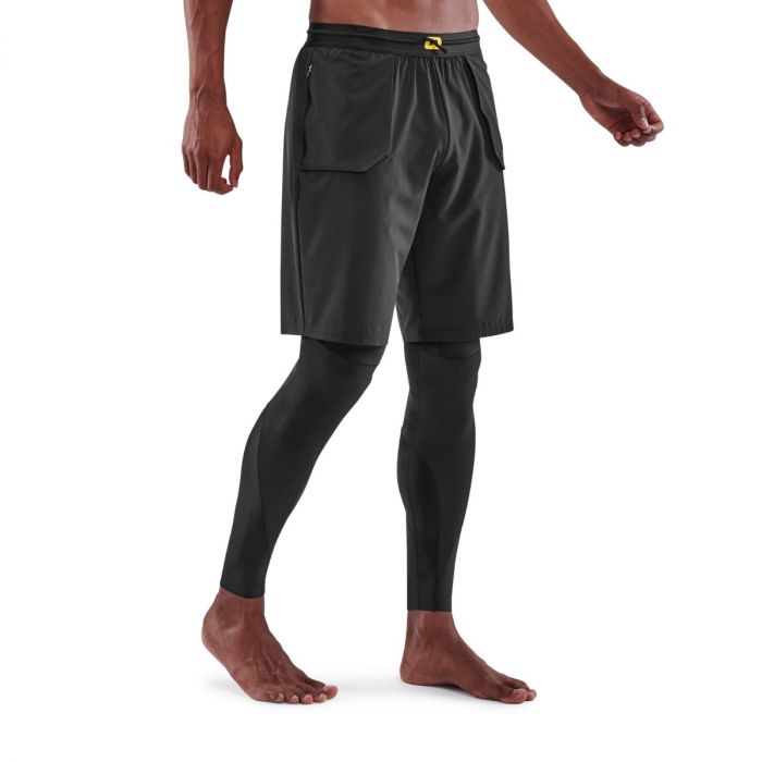 Компресионен клин Series-5 Travel and Recovery Black - SKINS XXL