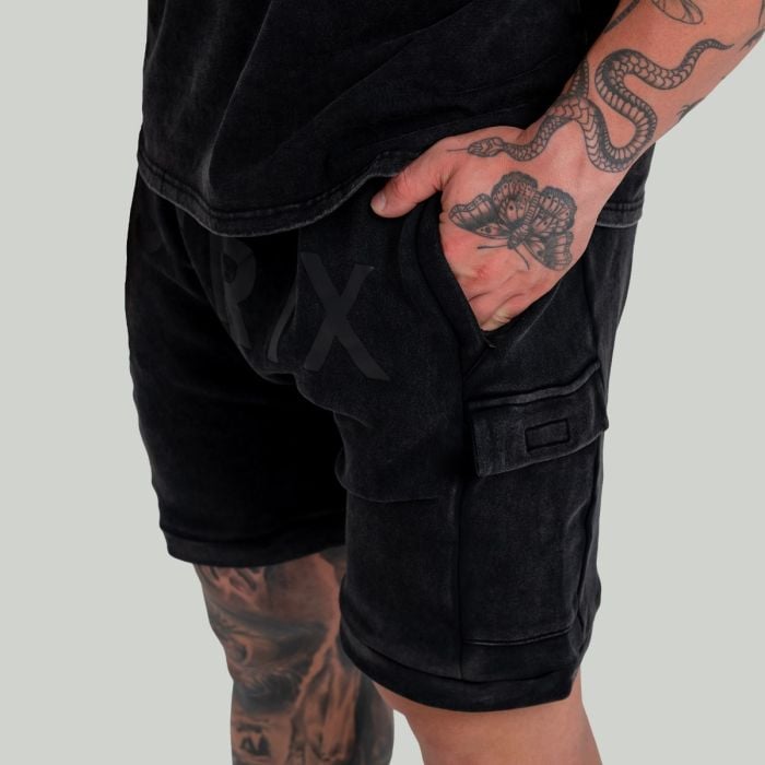 Шорти Washed Black - STRIX XL
