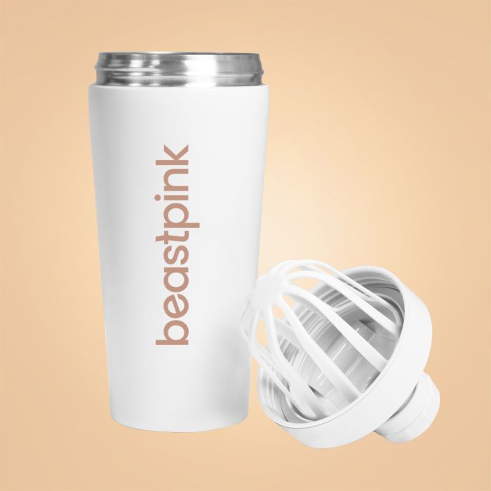 Шейкър Steel 650 ml White - BeastPink single_variant