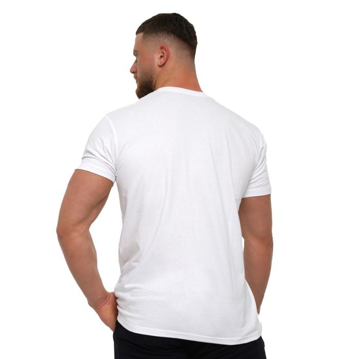 Тениска Stronger Together White - GymBeam XXL
