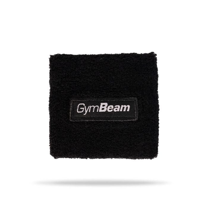 Спортна гривна Sweat Wristband Black - GymBeam single_variant