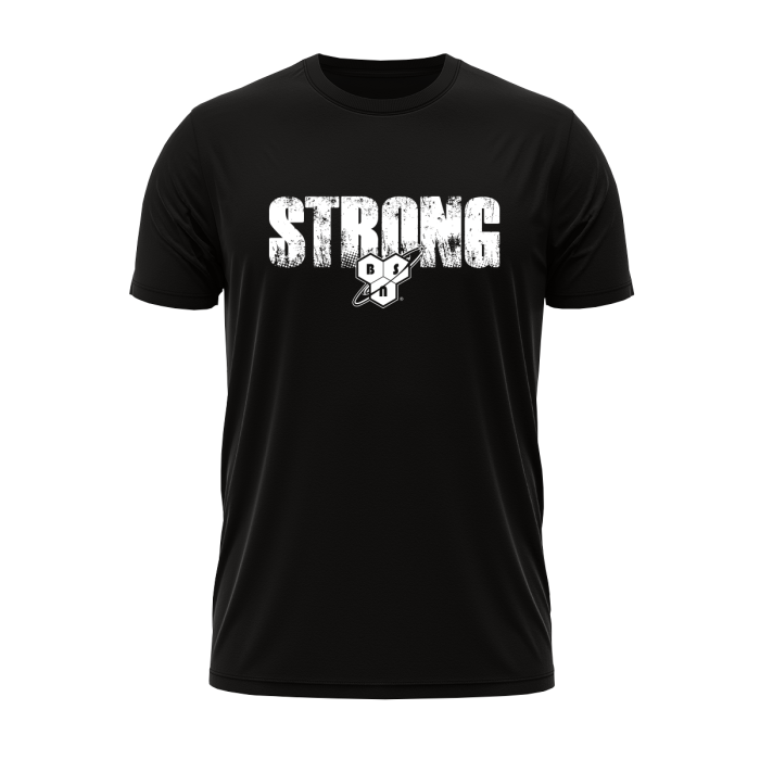 Strong T-shirt Black - BSN M