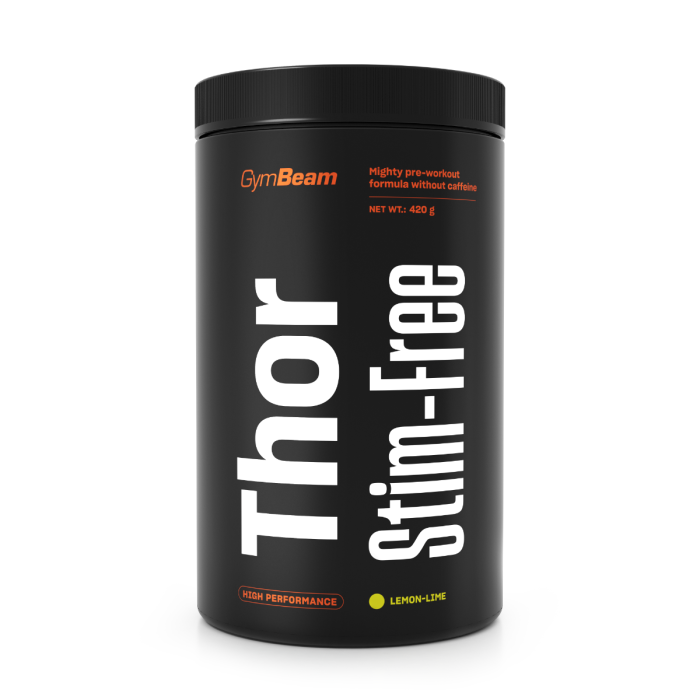 Thor Stim-Free - GymBeam 420 g - лимон-лайм