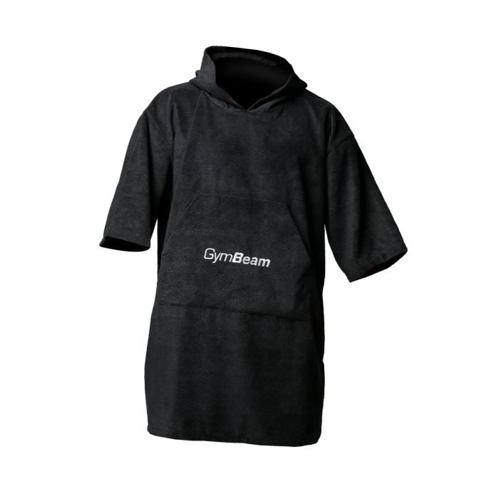 Хавлиена кърпа тип пончо Black - GymBeam single_variant