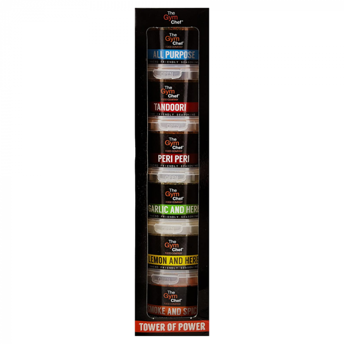 Tower of Power 6x50 g - The Gym Chef