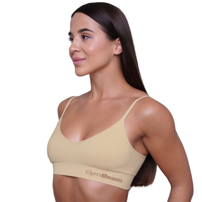 Сутиен Bralette Nude- GymBeam S