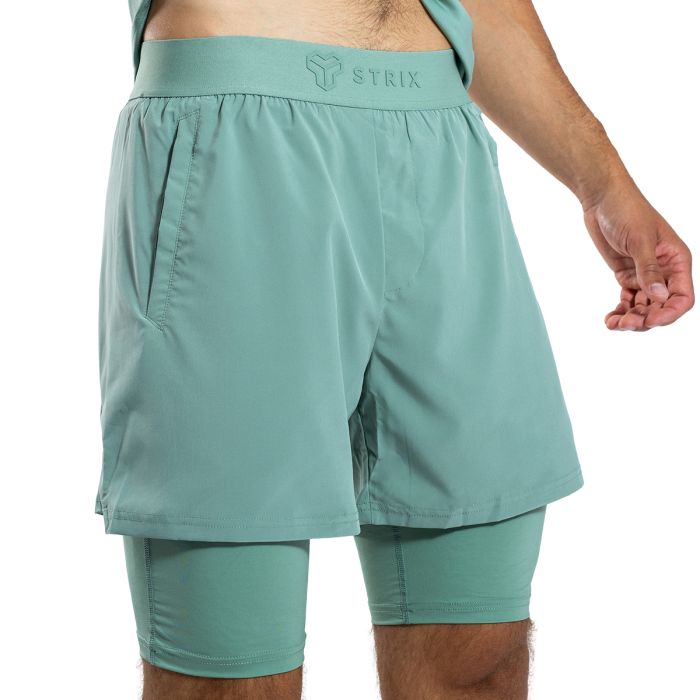 Шорти ULTRA 2in1 Agave - STRIX XXL