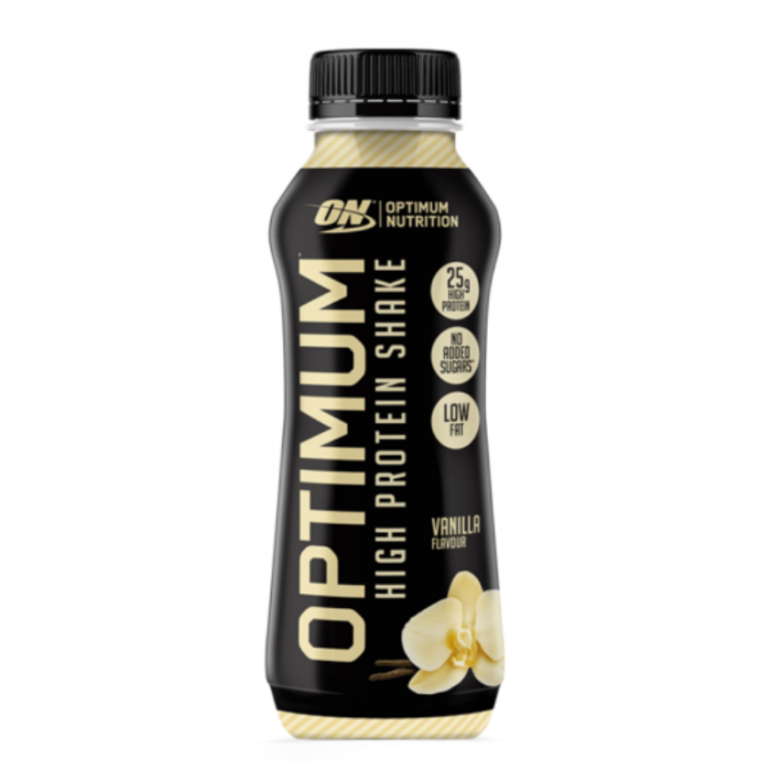 Optimum High Protein Shake - Optimum Nutrition 330 ml - ванилия