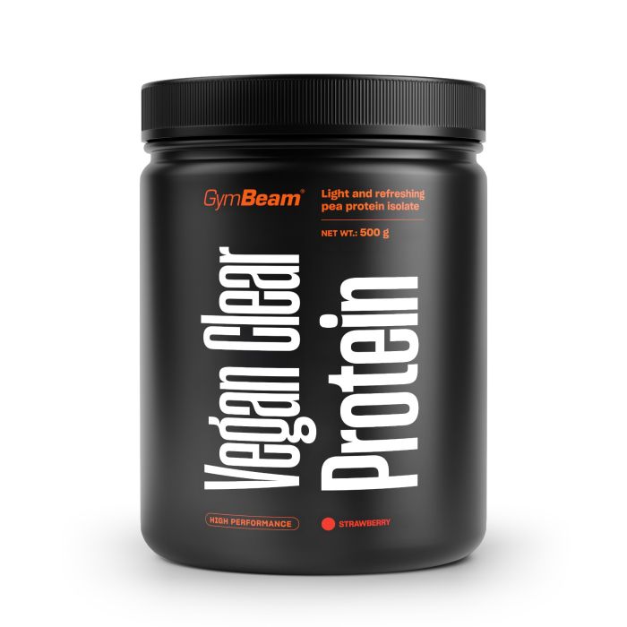 Vegan Clear Protein - GymBeam 500 g - lemon-lime