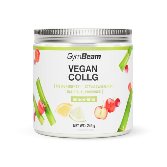 Vegan Collg - GymBeam 249 g - лимон-лайм