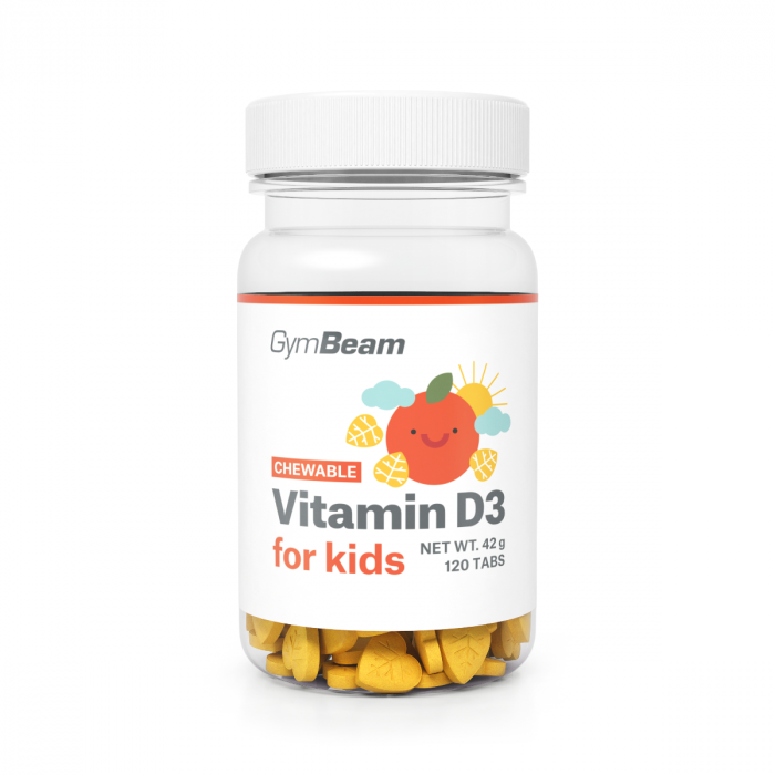 Витамин D3 за дъвчене за деца - GymBeam