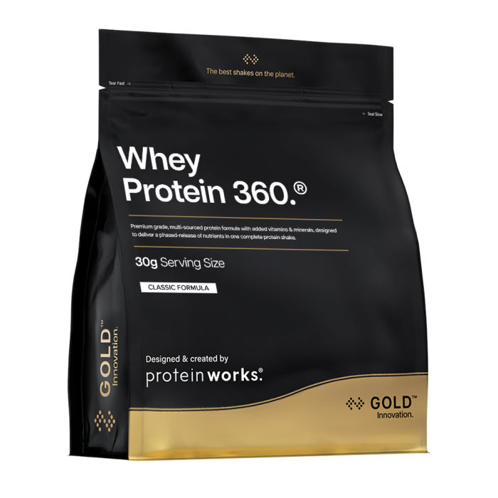 Суроватъчен протеин 360 ® - The Protein Works ягоди & крем - 2400 g