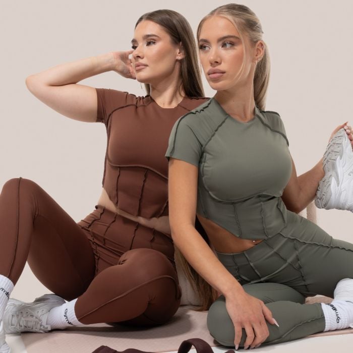 Dámské legíny Cosmo Olive - GymBeam L