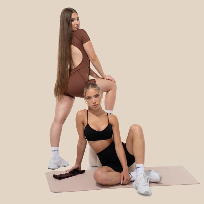 Дамски шорти Cosmo Black - GymBeam L