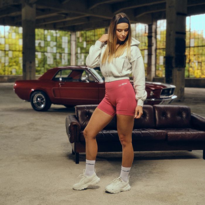 Дамски суичър с цип Base Cloud - GymBeam M