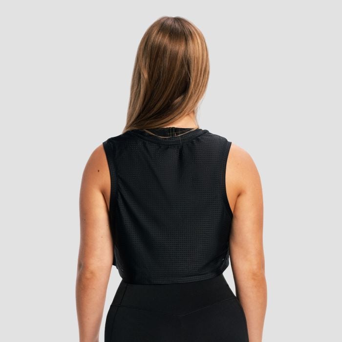 Дамски топ Combat Black - GymBeam M