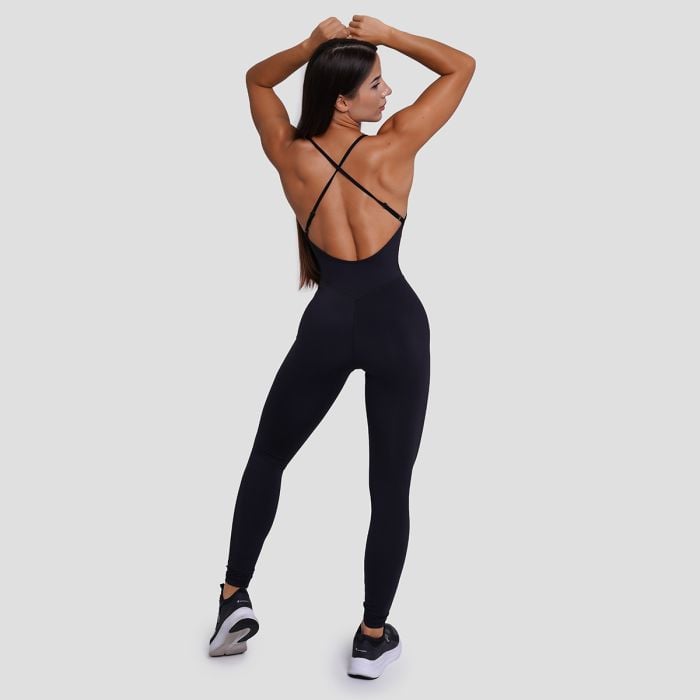Дамски гащеризон FIT Workout Black - GymBeam S