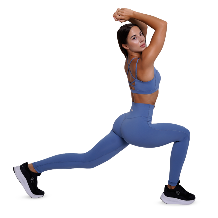 Дамски клин FIT Steel Blue - GymBeam S