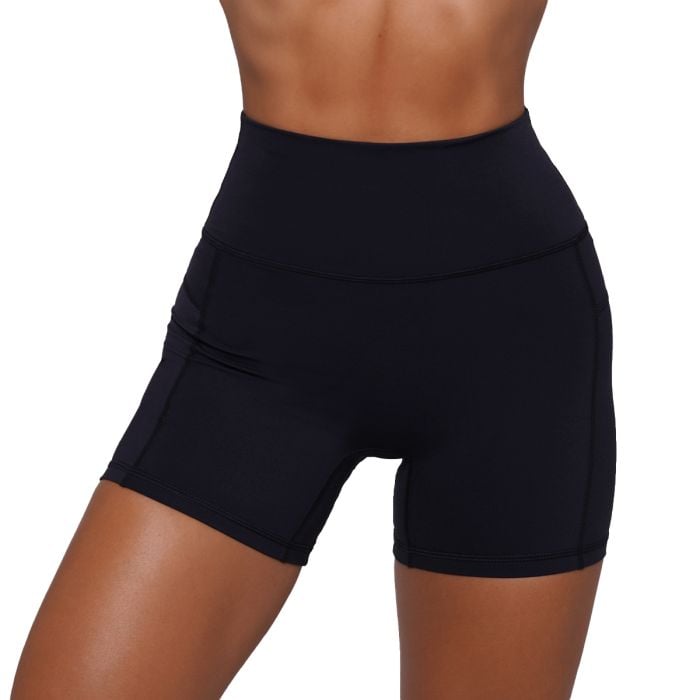 Дамски шорти FIT Black - GymBeam S