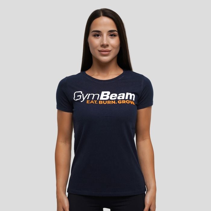 Women‘s Grow T-shirt Navy - GymBeam