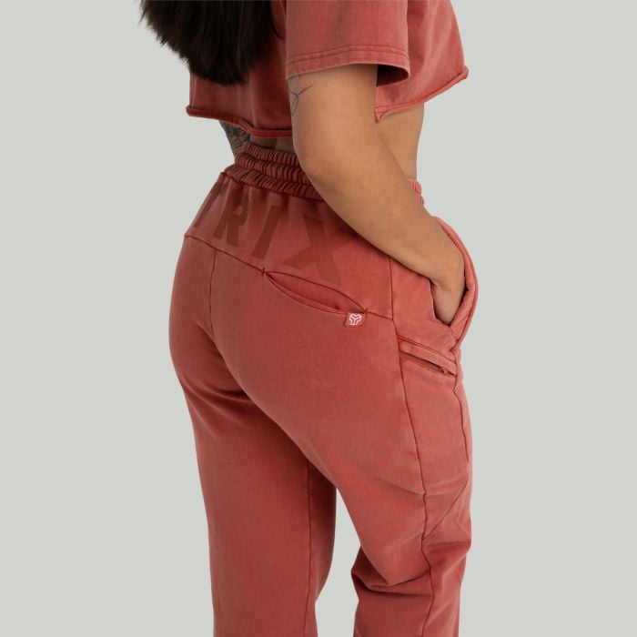 Дамско долнище на анцуг Washed Terra- STRIX XS