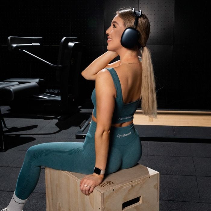 Безшевен спортен сутиен Lift Petrol - GymBeam M