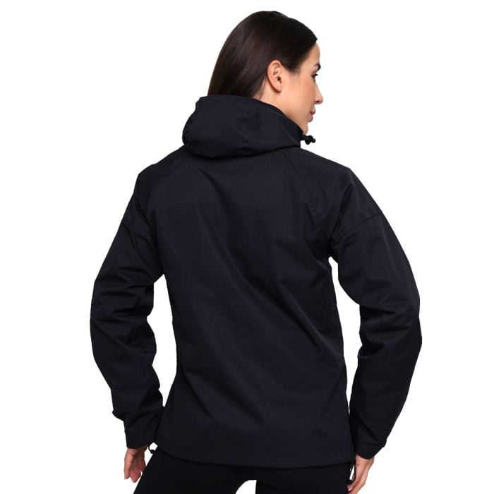 Дамско яке за дъжд Smock Jacket Black - GymBeam S