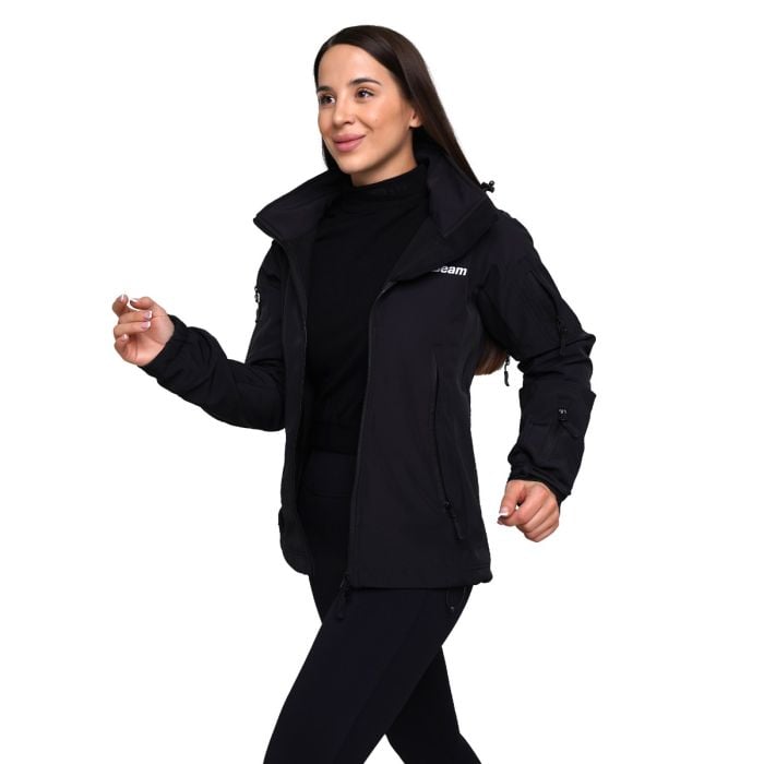 Дамско Softshell яке Black - GymBeam S