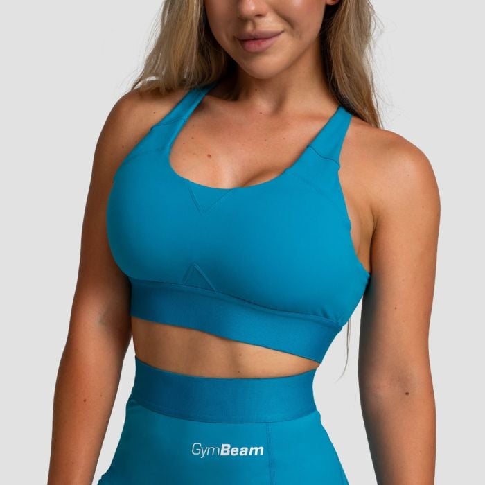 Спортен сутиен Limitless Aquamarine - GymBeam M