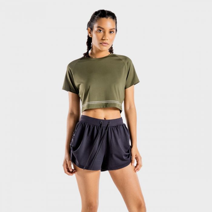 Дамска къса тениска Women‘s Flux Khaki - SQUATWOLF M