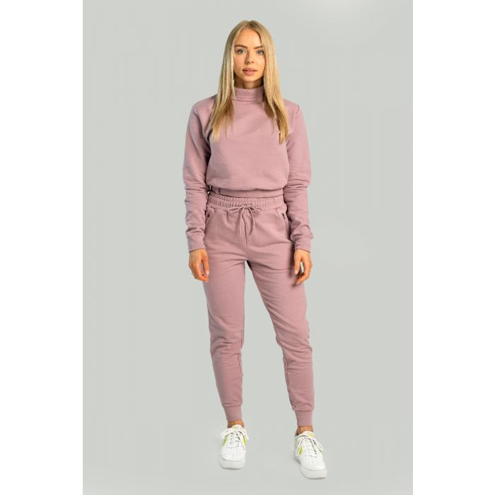 Дамска блуза с висока яка Essential Mauve - STRIX S