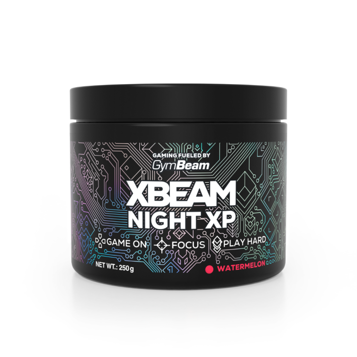XBEAM Night XP - GymBeam 250 g - диня  