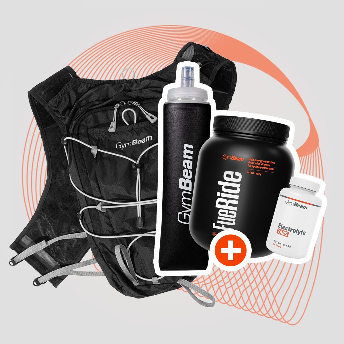 Раница за бягане Hydropack ProPace - GymBeam + подаръци